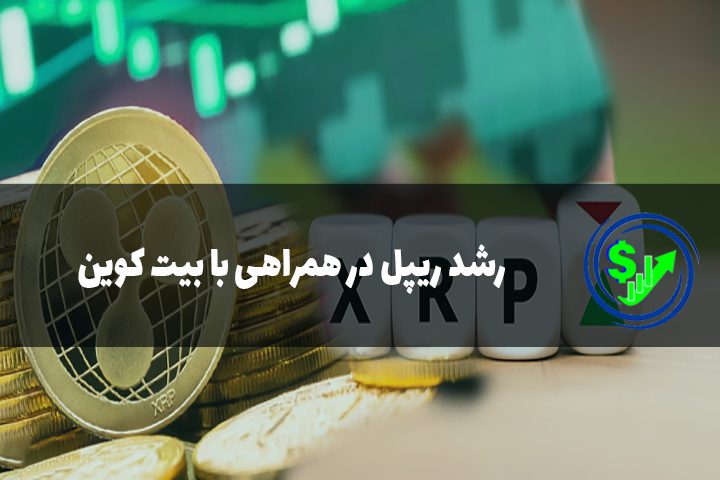 رشد ریپل در همراهی با بیت کوین