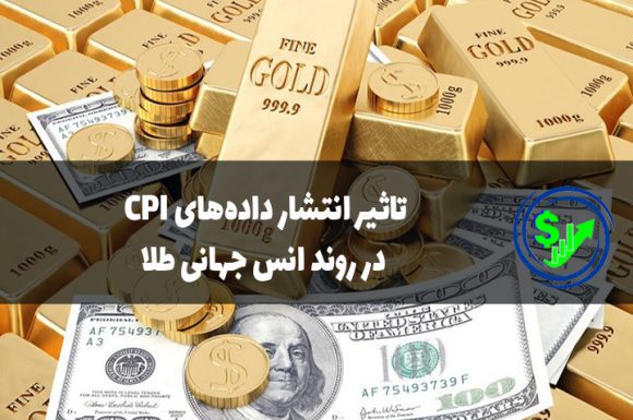 تاثیر انتشار داده‌های CPI در روند انس جهانی طلا